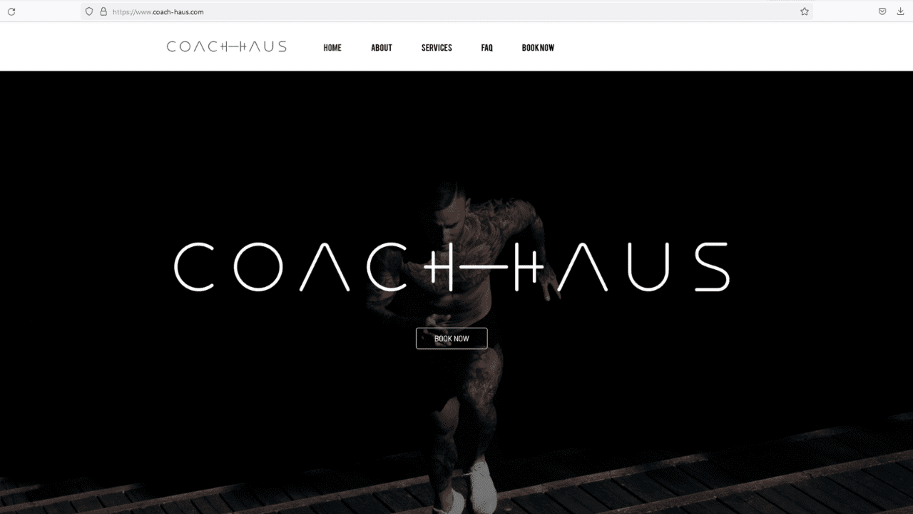 Coach Haus Website Image